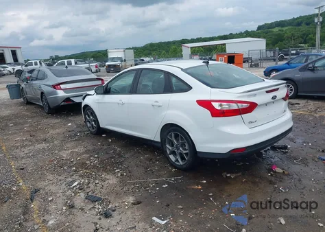 2014 Ford Focus Se из США, поврежденный, VIN 1FADP3F20EL436401